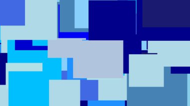 blue shapes pattern useful as a background