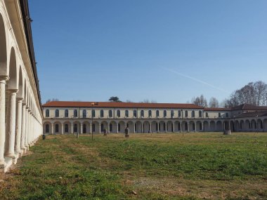 La Certosa former monastery and mental hospital in Collegno, Italy
