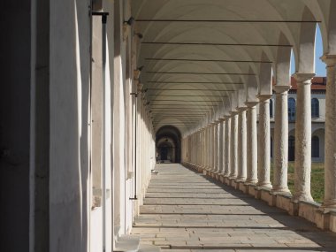 La Certosa former monastery and mental hospital in Collegno, Italy