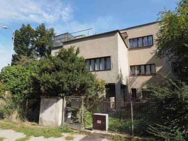 BRNO, CZECH REPUBLIC - CIRCA EPSİM 2022: Yeni Ev Brno 1928 Modern Konut Sergisi