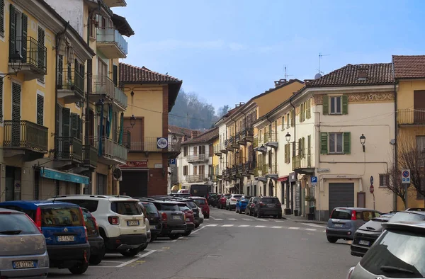 Gassino Włochy Circa Marca 2023 Widok Stare Centrum Miasta — Zdjęcie stockowe