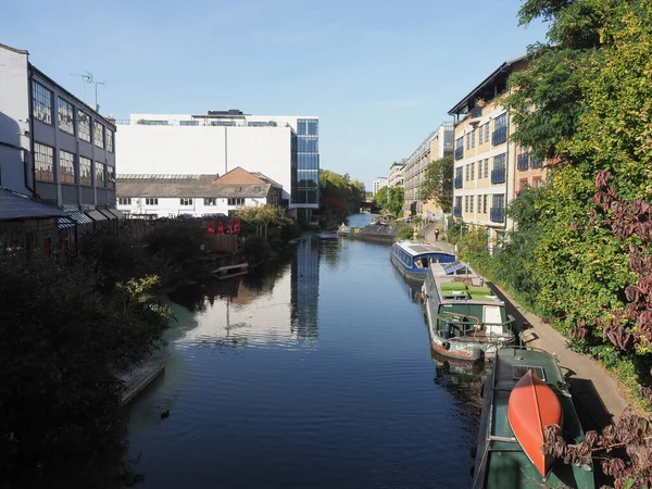ロンドン イギリス Circa 2022年10月 Regent Canal — ストック写真