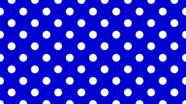 Beyaz renk benekler orta mavi üzerine benek deseni arkaplan olarak kullanışlı