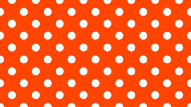 Beyaz renkli benekler turuncu kırmızının üzerindeki desenler arka plan olarak kullanışlı