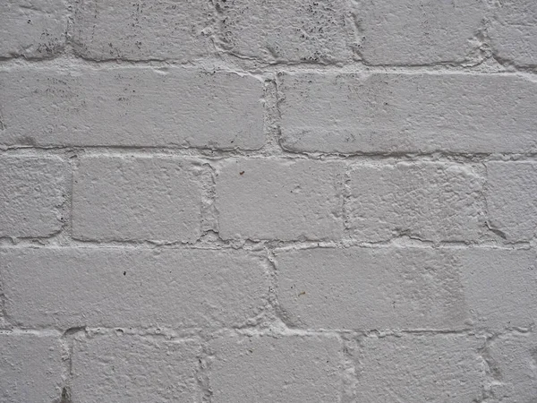 Muro Ladrillo Blanco Útil Como Fondo —  Fotos de Stock