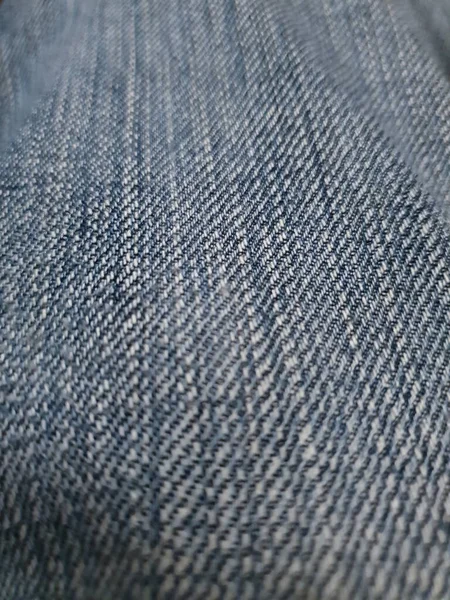 Niebieskie Dżinsy Tkaniny Tekstury Przydatne Jako Tło — Zdjęcie stockowe