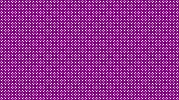 White Colour Polka Dots Pattern Purple Useful Background — Stock Vector