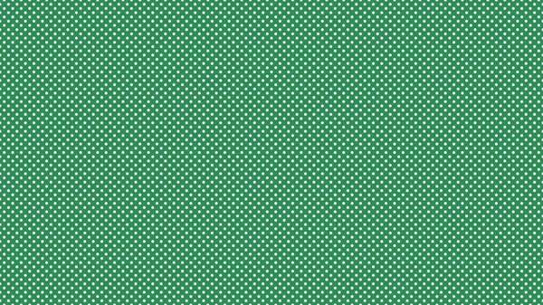 Weiße Farbe Tupfenmuster Über Meeresgrün Nützlich Als Hintergrund — Stockvektor