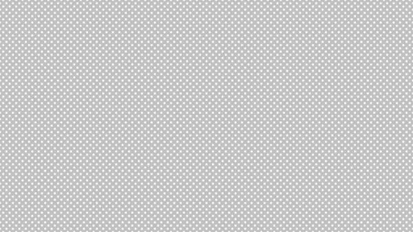 Weiße Farbe Tupfen Muster Über Silbergrau Nützlich Als Hintergrund — Stockvektor