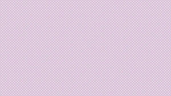 用白色波尔卡圆点图案覆盖在茴香紫色上作为背景很有用 — 图库矢量图片