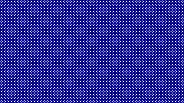 White Colour Polka Dots Pattern Dark Blue Useful Background — Stock Vector