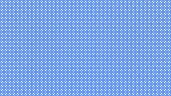 Biały Kolor Polka Kropki Wzór Chabry Niebieski Przydatne Jako Tło — Wektor stockowy
