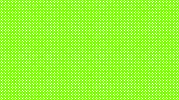Vit Färg Prickar Mönster Över Chartreuse Grön Användbar Som Bakgrund — Stock vektor