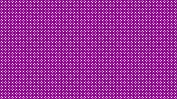 White Colour Polka Dots Pattern Dark Magenta Purple Useful Background — Stock Vector