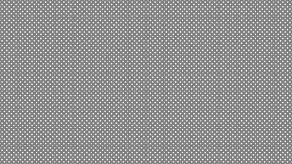 Weiße Farbe Tupfenmuster Über Grau Nützlich Als Hintergrund — Stockvektor