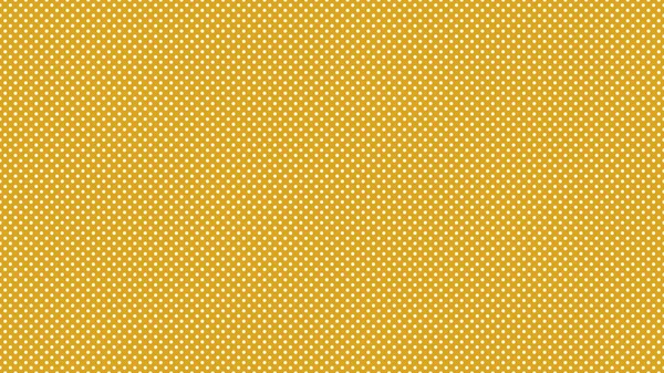 背景として役に立つ金色の茶色の上に白い色の水玉模様 — ストックベクタ