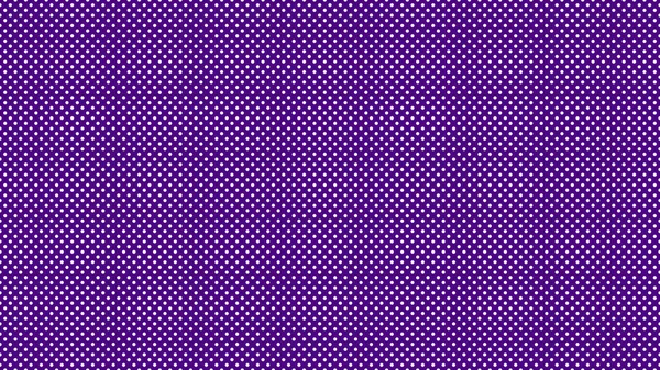White Colour Polka Dots Pattern Indigo Purple Useful Background — Stock Vector