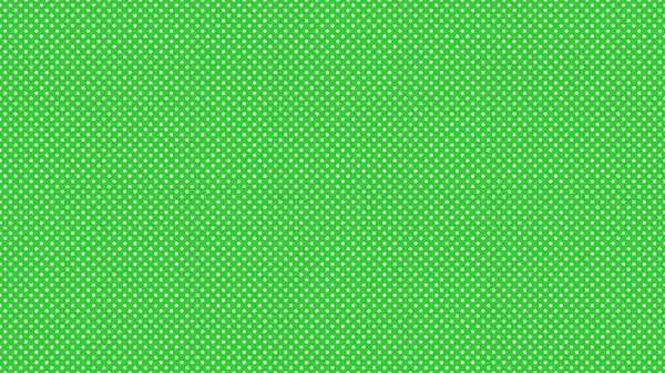 Motif Pois Couleur Blanche Sur Vert Lime Utile Comme Fond — Image vectorielle