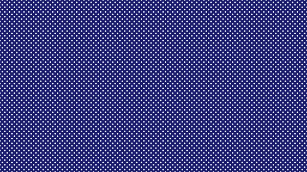 White Colour Polka Dots Pattern Midnight Blue Useful Background — Stock Vector