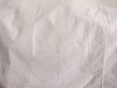 Sanayi tipi beyaz kumaş dokusu arka plan olarak kullanışlı