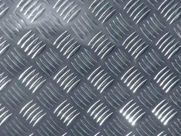 Промышленный Стиль Diamond Steel Plate Industrial Iron Metal Background — стоковое фото
