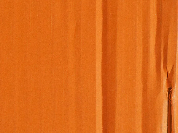 Industrial Style Orange Corrugated Cardboard Texture Useful Background — Photo