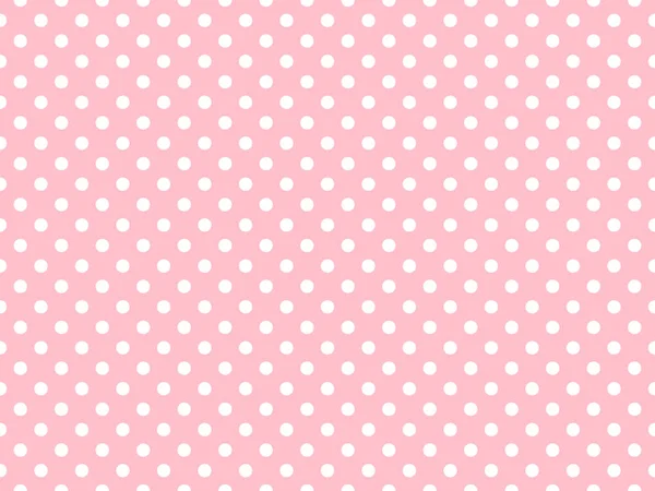 White Polka Dots Pattern Pink Useful Background — Stockfoto