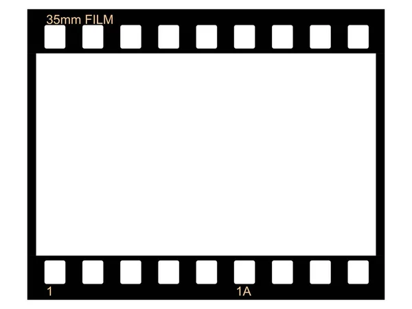 Film Frame Illustration Copy Space — Stockfoto