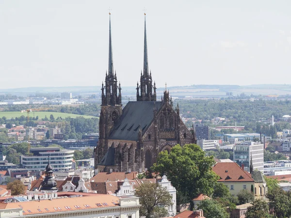 Brno Czeska Republika Circa Wrzesień 2022 Katedrala Svateho Petra Pavla — Zdjęcie stockowe