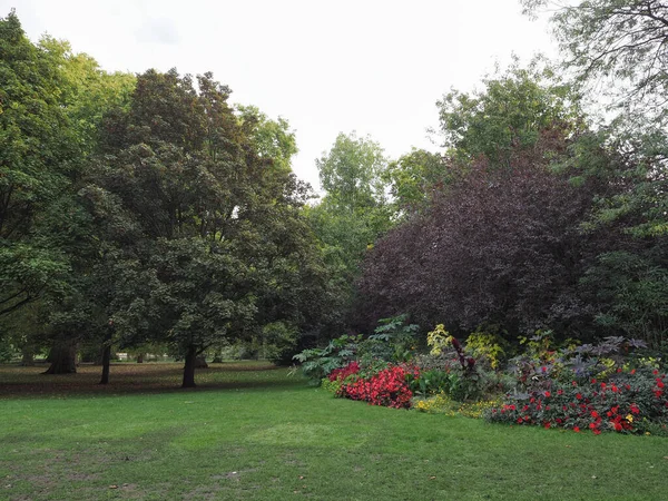 Θέα Του Πάρκου Του Αγίου Ιακώβου Στο Λονδίνο Ηνωμένο Βασίλειο — Φωτογραφία Αρχείου