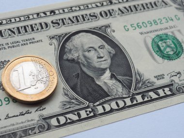 Dollar Euro parity one to one currency exchange rate