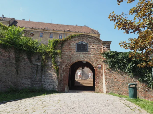 Brno Czech Republic Circa September 2022 Spilberk Castle Gate — Stock Photo, Image