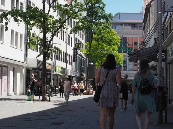Nürnberg Circa Juni 2022 Menschen Der Innenstadt — Stockfoto
