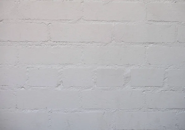 Weiße Ziegelwand Als Hintergrund Nützlich — Stockfoto