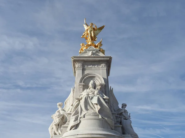 Queen Victoria Memorial Queen Gardens Front Buckingham Palace London — Stock fotografie