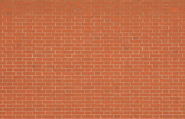 Ściana Czerwonej Cegły Przydatna Jako Tło — Zdjęcie stockowe