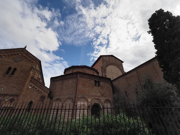 Santo Stefano Vertaling Sint Stefanus Basiliek Kerk Bologna Italië — Stockfoto