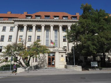 BRNO, CZECH REPUBLIC - CIRCA EPSİM 2022: Mendelova Univerzita Çevirisi Mendel Üniversitesi