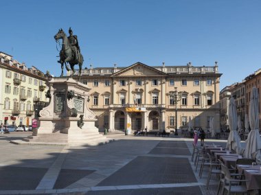TURIN, İtalya - CIRCA EPTEMBER 2022: Konservatuar Giuseppe Verdi devlet müzik konservatuarı