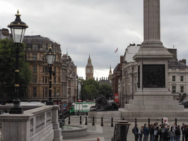 Londres Circa Octobre 2022 Les Chambres Parlement Vues Trafalgar Square — Photo