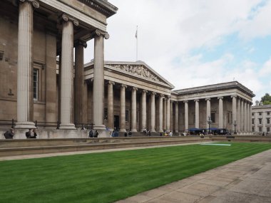 LONDON, İngiltere - CIRCA ECTOBER 2022: Bloomsbury 'deki İngiliz Müzesi