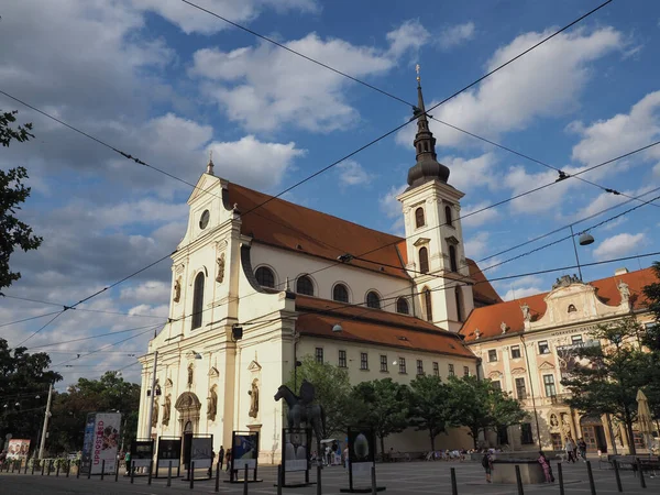 Brünn Tschechische Republik Circa September 2022 Kostel Svateho Jakuba Starsiho — Stockfoto