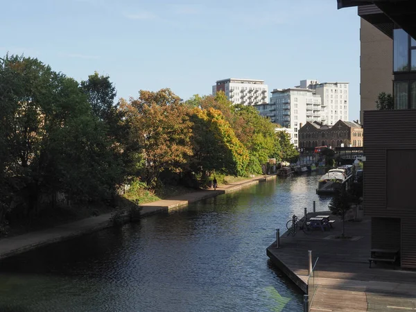Londra Regno Unito Circa Ottobre 2022 Regent Canal — Foto Stock