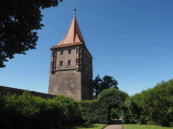 Nuernberger Burg Mparatorluk Kalesi Nuernberg Almanya — Stok fotoğraf