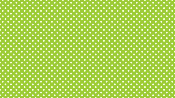 White Polka Dots Pattern Yellow Green Useful Background — Fotografia de Stock