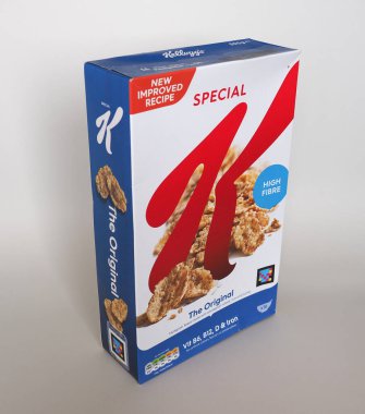 SAVAŞ CREEK, ABD - CIRCA MARCH 2023: Kellog 'un özel gevrekleri