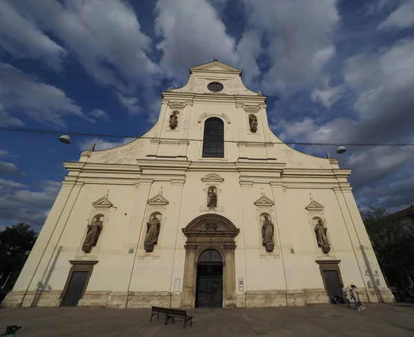 Brno República Checa Circa Setembro 2022 Kostel Svateho Jakuba Starsiho — Fotografia de Stock