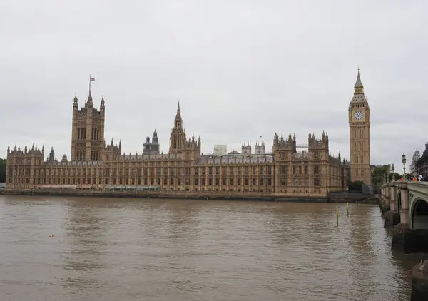 London Circa Październik 2022 Domy Parlamentu Vel Pałac Westminsterski — Zdjęcie stockowe
