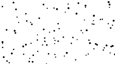 Dalmaçyalı köpek arka plan olarak kullanışlı beyaz üzerinde siyah şekiller oluşturur