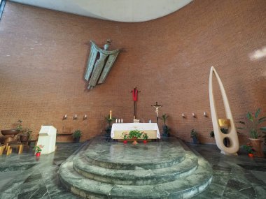 VIENNA, AUSTRIA - CIRCA EPTEMBER 2022: Unterheiligenstaedter Pfarrkirche Roman Katolik Kilisesi